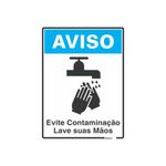 Placa_Poliestireno_15x20_Aviso_Lave_As_Mos_Sinalize_102910201jpg