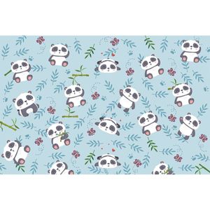 Revestimento Adesivo 45cmx2m Pandas Con-Tact