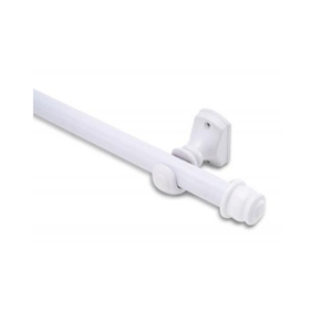 Kit Varão Eco Compacto 19mm 1.50m Sem Emenda Branco Belchior