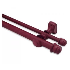 Kit Varão Eco Comp 19x19mm 2.00m Sem Emenda Mogno Belchior