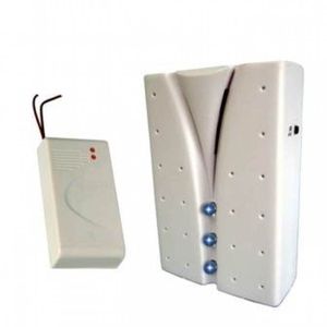 Campainha Sem Fio Led 1 Acionador Com Anti Furto Tomada Key West