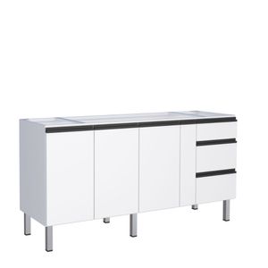 Gabinete Aço Gaia 1.75m Branco Cozimax