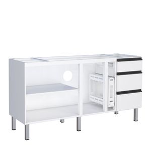 Gabinete Aço Gaia 1.75m Branco Cozimax