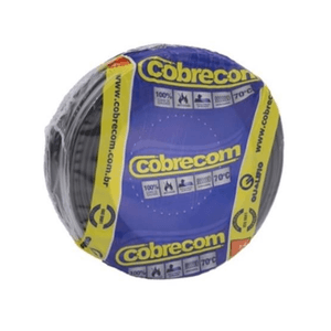 Cabo Flex 1.5 Rolo 50mt 750v Preto Cobrecom