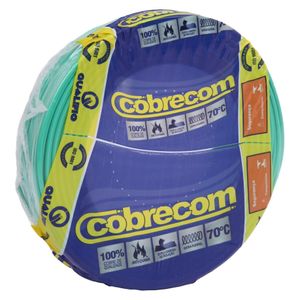 Cabo Flex 2.5 Rolo 50mt 750v Verde Cobrecom