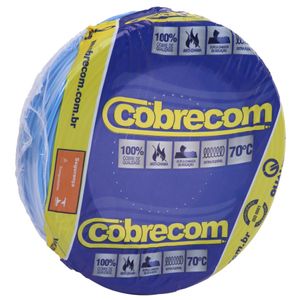 Cabo Flex 10.0 Rolo 100mt 750v Azul Cobrecom