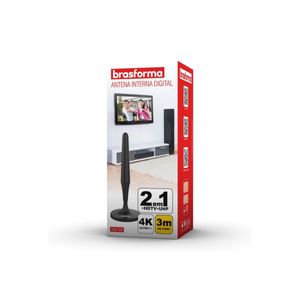 Antena  Digital Interna Omini Direcional Uhf/Hdtv Brasforma