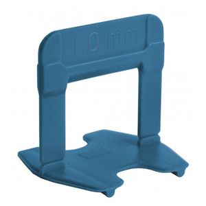 Espaçador Nivelador 1.0mm Azul Com 50 Peças Cortag