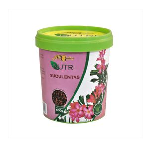Fertilizante Nutri Suculenta Liberação Controlada 400g All Garden