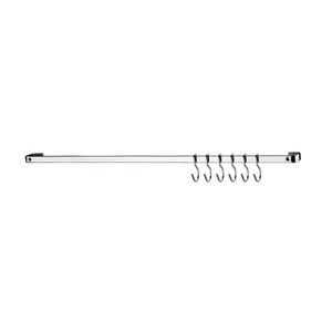 Barra De Piatina 60cm Com 6 Ganchos Future