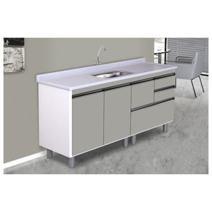 Gabinete Coliseu Madeira Gavetão 174.5cm Gianduia Aj Rorato