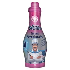 Limpa Porcelanato Super Storm Alecrim 1 Litro Pulvitec