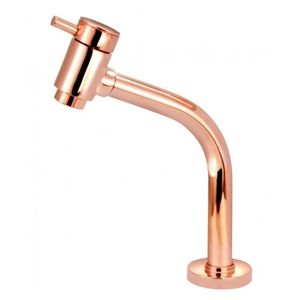 Torneira Banheiro Mesa Bica Baixa ¼ Volta 1197 Fit Rose Esteves