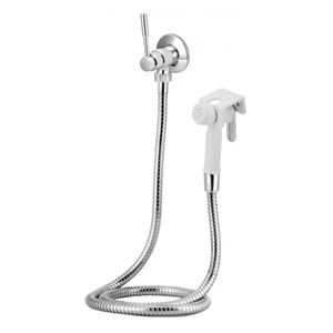 Ducha Higiênica Com Registro Sem Derivação 1984 ¼ Volta Stilo C31 Cromado Esteves