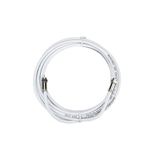 Cabo Coaxial Rgc 59/47 Conectorizado 2m Branco Dual Comp