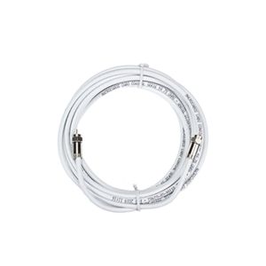 Cabo Coaxial Rgc 59/47 Conectorizado 5m Branco Dual Comp