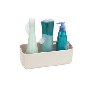 Porta Shampoo Off White Com Ventosas Arthi