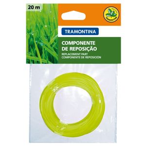 Fio De Nylon 1,8mm Para Aparador De Grama Com 20m Tramontina