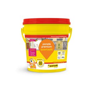 Impermeabilizante Parede Premium Branco 18kg Quartzolit