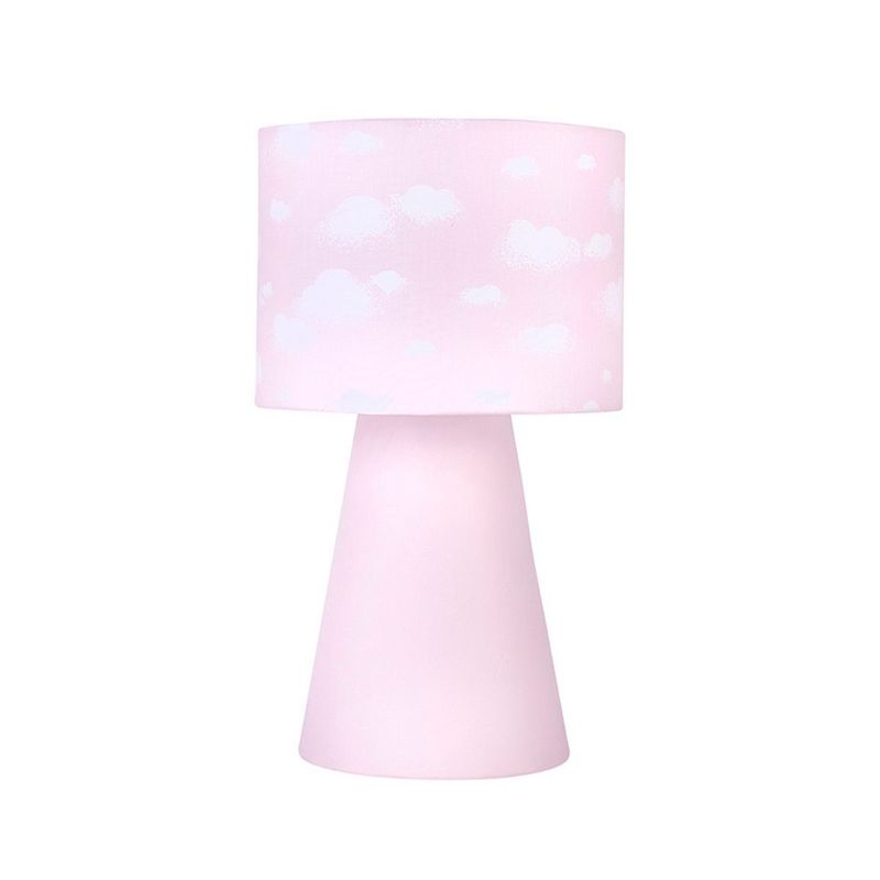 Abajur_Icaro_Teci_Rosa_Com_Cpula_De_Teci_Nuvem_Rosakin_Home_103488701jpg