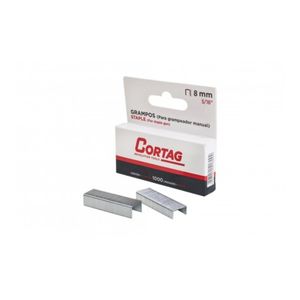 Grampo 8mm Para Grampeador Manual Cortag