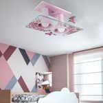 Plafon_Floral_Branco_E_Colorido_E27_2_Lampadas_Startec_102011702jpg