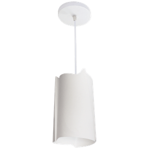 Pendente Spiralle Branco E27 P/1 Lâmpada Startec