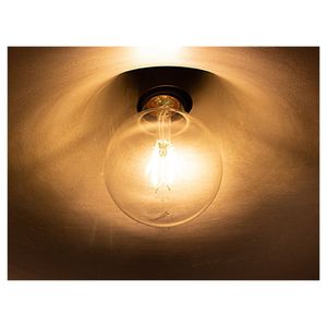 Lâmpada Filamento Led Globo G80 Âmbar Autovolt Taschibra
