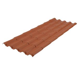 Telha Pvc Colonial 2.30mtx86cm Ceramica Permatti