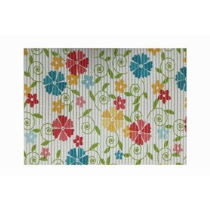 Tapete Em Pvc 40 X 60 Cm Floral 1 Astra