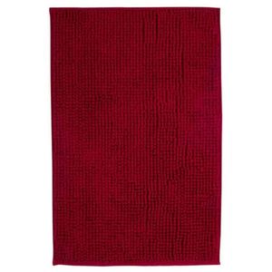 Tapete Em Microfibra 40 X 60 Cm Bordo Astra