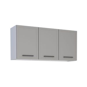 Armario Aco Juno Aereo 1.15m Cinza Cozimax