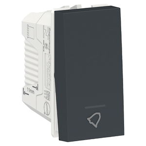 Módulo Orion  Pulsador Campainha 10a 250v 1m Grafite Schneider