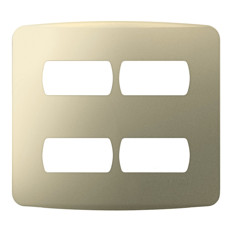 Placa_Miluz_4x4_4_Postos_Com_Suporte_Dourado_Schneider_103045701png