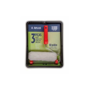 Kit De Pintura Prático Multiuso 3 Peças Atlas