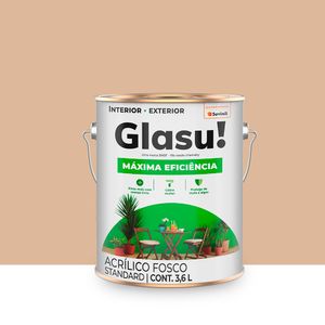 Tinta Glasu Máxima Eficiência Fosco Camurça 3.6l Suvinil