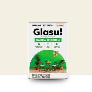 Tinta Glasu Máxima Eficiência Fosco Algodão Egípcio 18l Suvinil