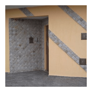 Pedra Madeira 11.5x23 Branca Amarrado Com 0.50m² Decor Pedras