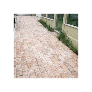 Pedra Madeira 11.5x23 Rosa Amarrado Com 0.50m² Decor Pedras