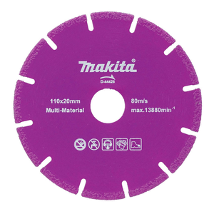 Rebolo Diamantado 110x5x20mm Com Anel 16 Pol Makita