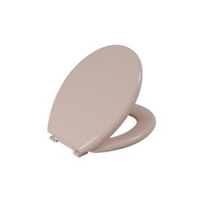 Assento Sanitário Oval Almofadado  Rosa 2 Astra