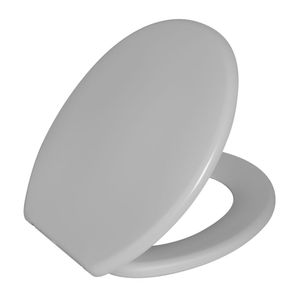 Assento Sanitário Oval Soft  Branco 1 Astra