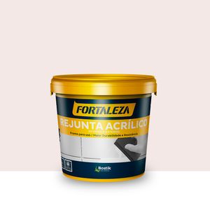 Rejunte Acrílico 1kg Platina  Fortaleza