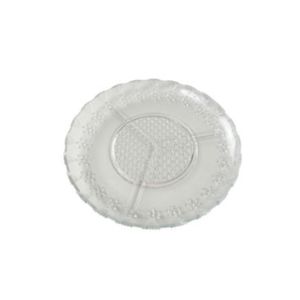 Petisqueira Com 3 Divisoria Redonda Menfis 25cm Euroquadros