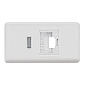 Módulo Tomada Rj 45 (Cat 6) Liz Branco Tramontina Eletrik