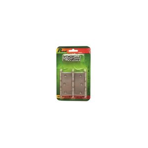 Dobradiça Ferro 3x2.1/2 Cromo Acetinado Belenus
