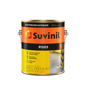 Tinta Piso Acrílico Fosco Branco Neve 3.6l Suvinil