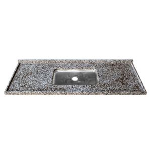Pia De Granito Reto Simples Gran Ocre Itabira 1.50m Kasa Granito