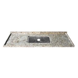Pia De Granito Reto Simples Santa Cecilia 1.50m Kasa Granito
