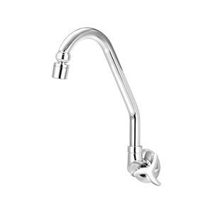 Torneira Cozinha 1168 C25 Parede Bica Móvel 1/4" Volta Cromado Esteves